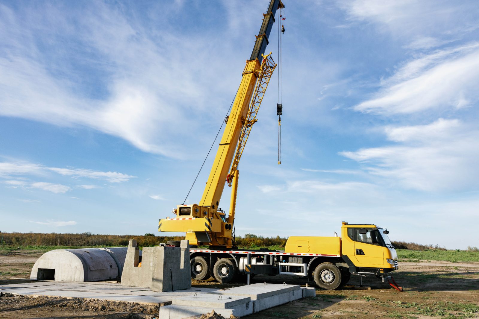 Dvig težkih strojev je nekaj, kar je mojega brata res zanimalo